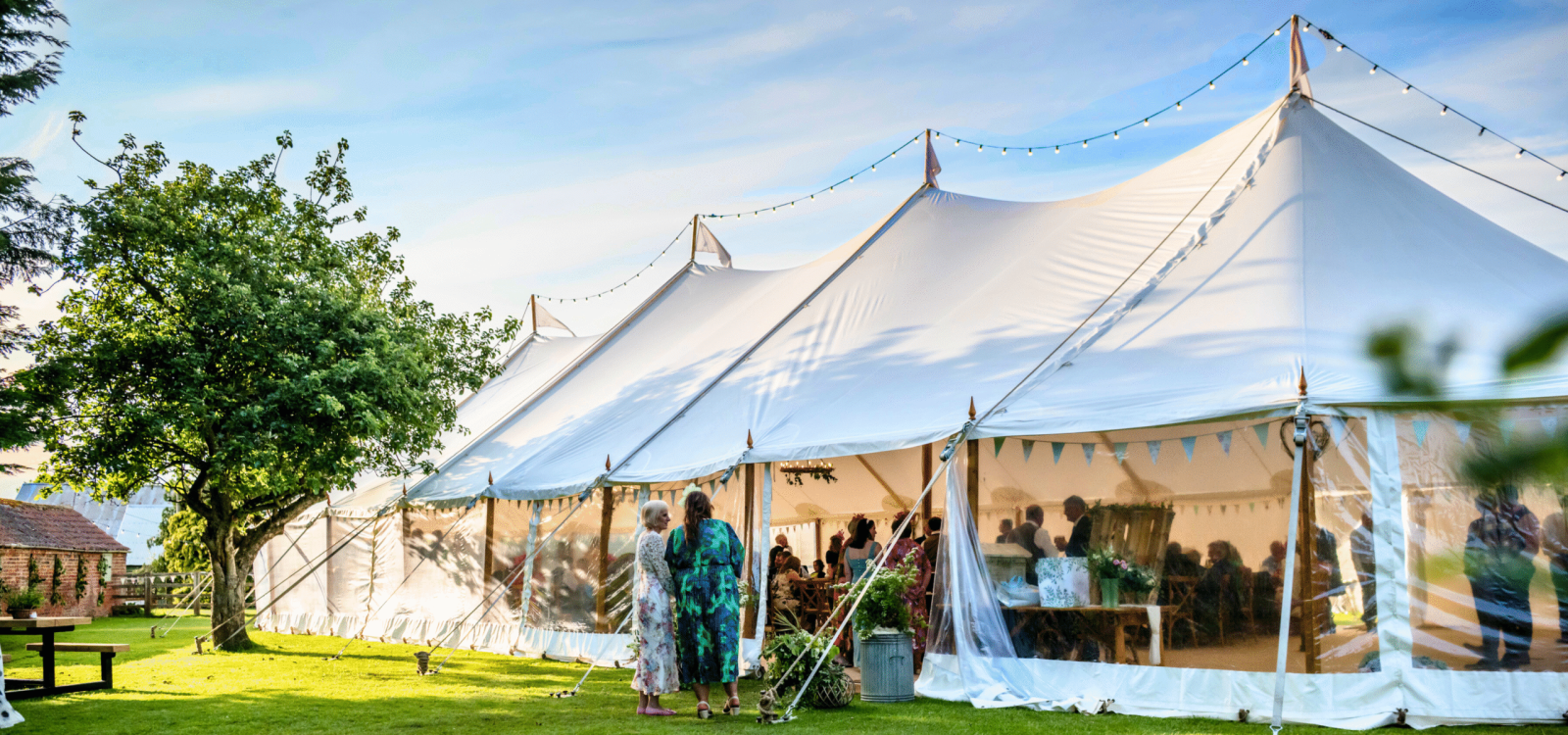 Corporate marquee hire in Harrogate for business events